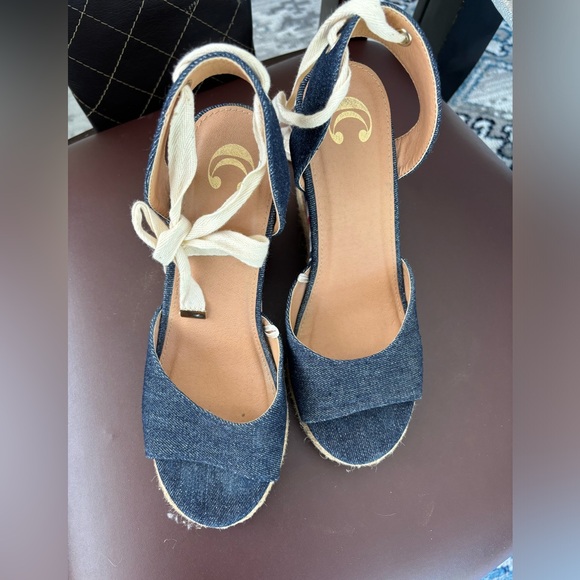 Comfort Womens Espadrille Wedge size 8 - Picture 10 of 13